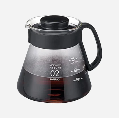 Hario V60 Range Server 600 ml — Black