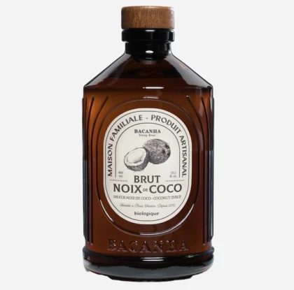 Sirop Bio Bacanha Brut Nucă de cocos 400ml