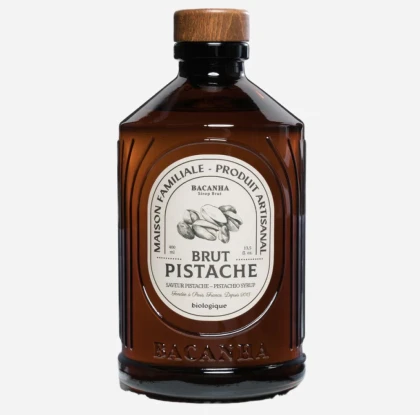 Sirop Bio BACANHA Brut de Fistic 400ml
