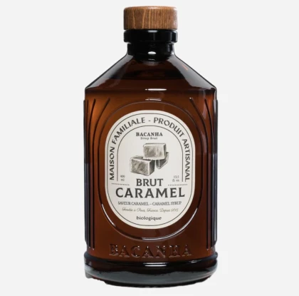 Sirop Bio BACANHA Brut de Caramel 400ml