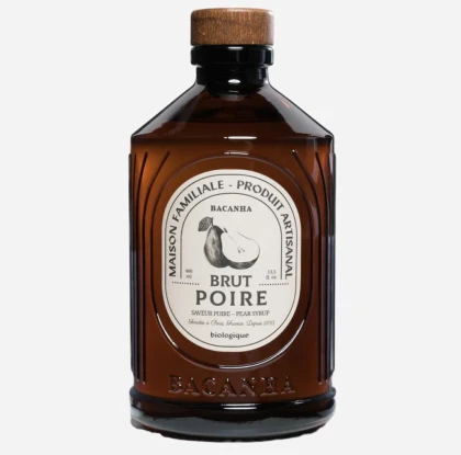 Sirop Bio BACANHA Brut de Pere 400ml