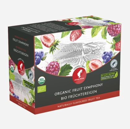 Julius Meinl Organic Fruit Symphony, фруктовый чай Big Bags