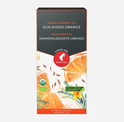 Julius Meinl Organic Sun-kissed Orange, чай ройбуш в пирамидках