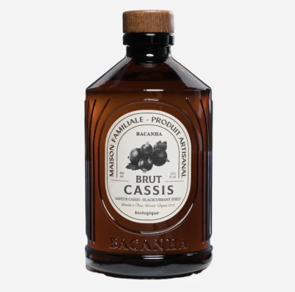 Sirop Bio BACANHA Brut de Coacăză neagră 400ml
