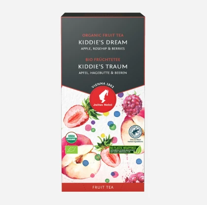 Julius Meinl Organic Kiddie's Dream, фруктовый чай в пирамидках