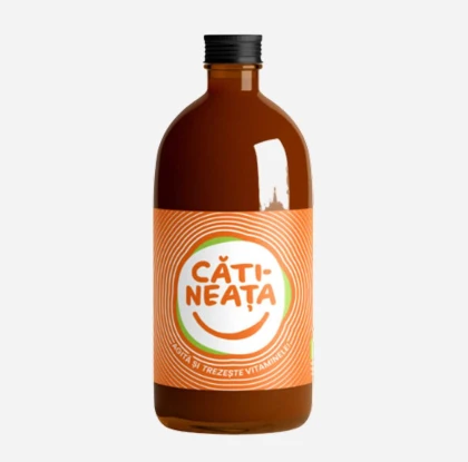 Suc Bio de cătină cu miere și ghimbir 250ml
