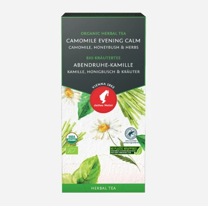 Julius Meinl Organic Camomile Evening Calm, чай в пирамидках