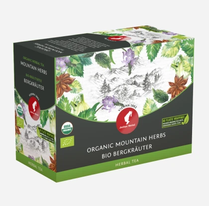 Julius Meinl Organic Mountain Herbs, травяной чай Big Bags