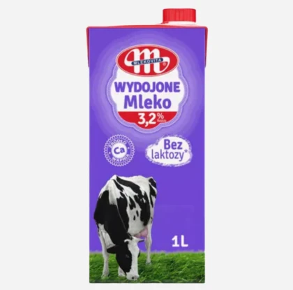 Mlekovita, lapte UHT fără lactoză 3,2%, 1 L