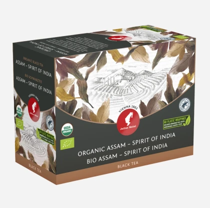 Julius Meinl Organic Assam Spirit of India, чёрный чай Big Bags