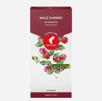 Julius Meinl Wild Cherry, фруктовый чай в пакетиках