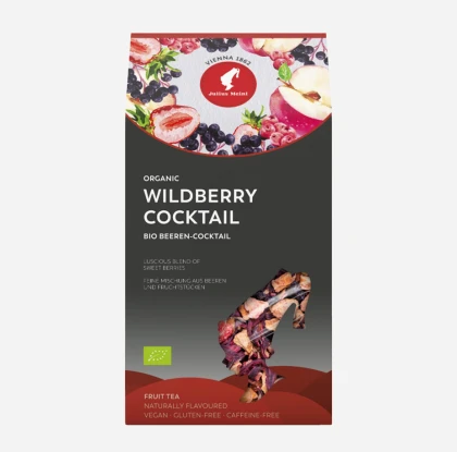 Julius Meinl Organic Wildberry Cocktail, фруктовый листовой чай