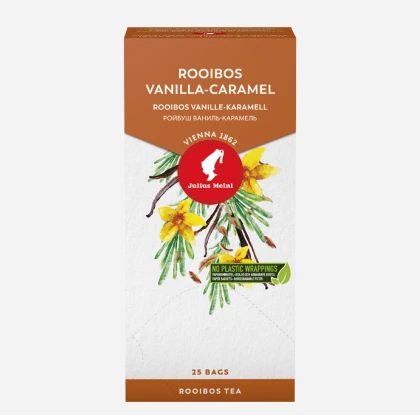 Julius Meinl Rooibos Vanilla-Caramel, чай ройбуш в пакетиках