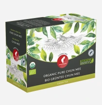 Julius Meinl Organic Pure Chun Mee, зелёный чай Big Bags