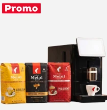 Set Promoțional: Kalerm B6 + 3 Sortimente Cafea Boabe Julius Meinl