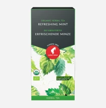 Julius Meinl Organic Refreshing Mint, мятный чай в пирамидках, 20 шт