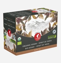 Julius Meinl Organic Assam Spirit of India, чёрный чай Big Bags