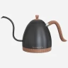 Ceainic Brewista Artisan 0,6 L — Negru mat / Detalii din lemn